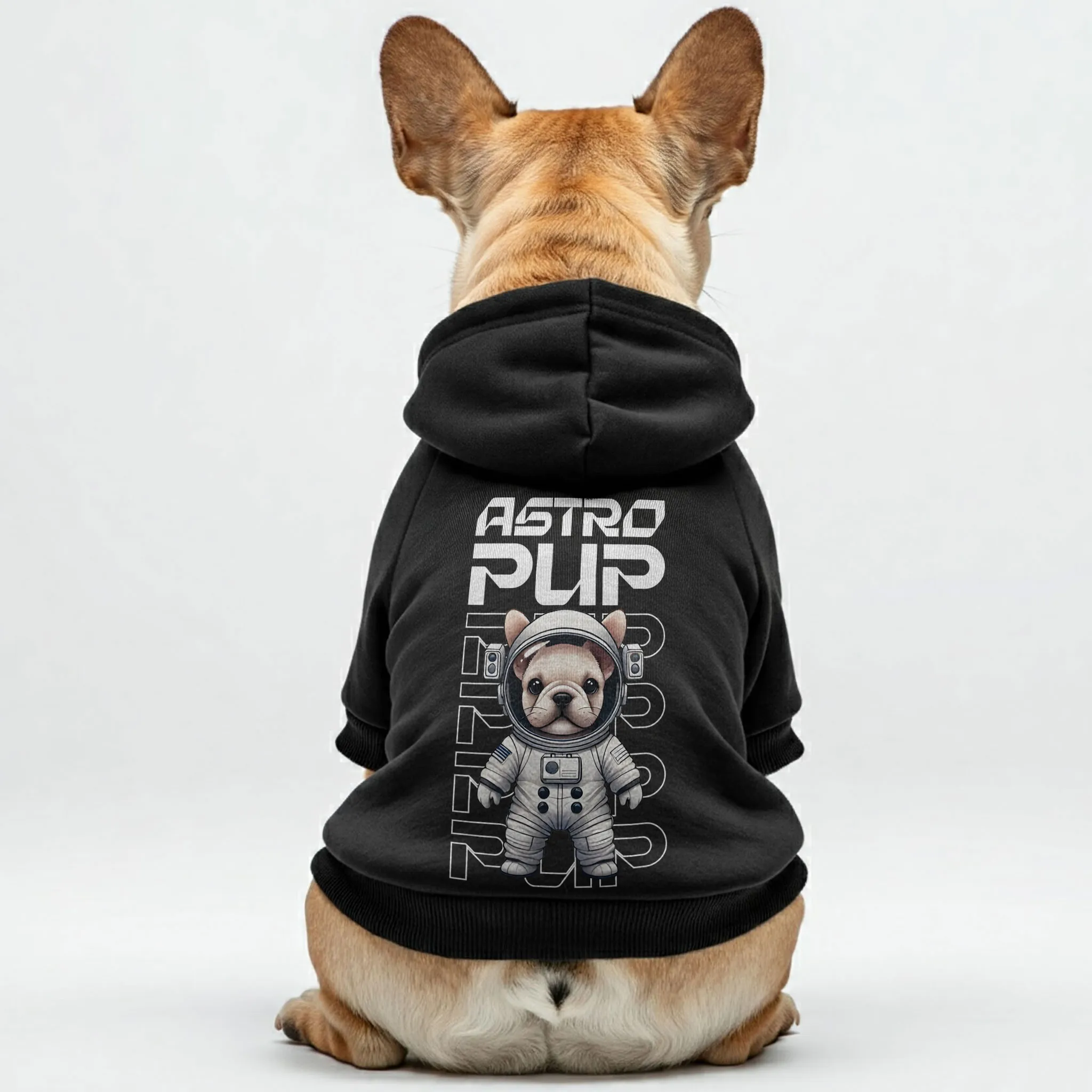 Astro Pup - Personalized French Bulldog Hoodies with Funny Quotes – Stylish, Cozy, and Premium 100% Cotton