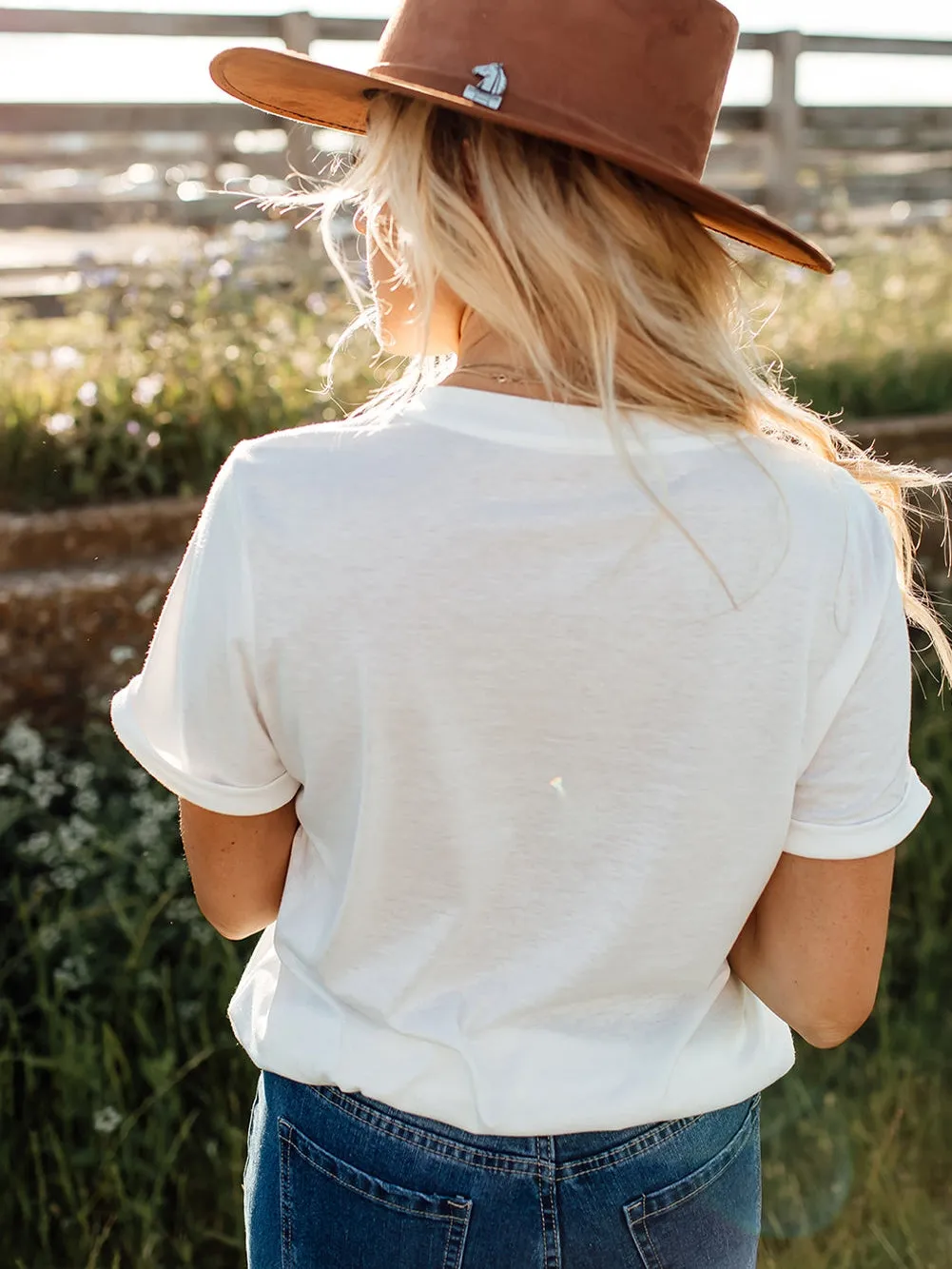 Aztec Bull Skull Print White Casual Tee