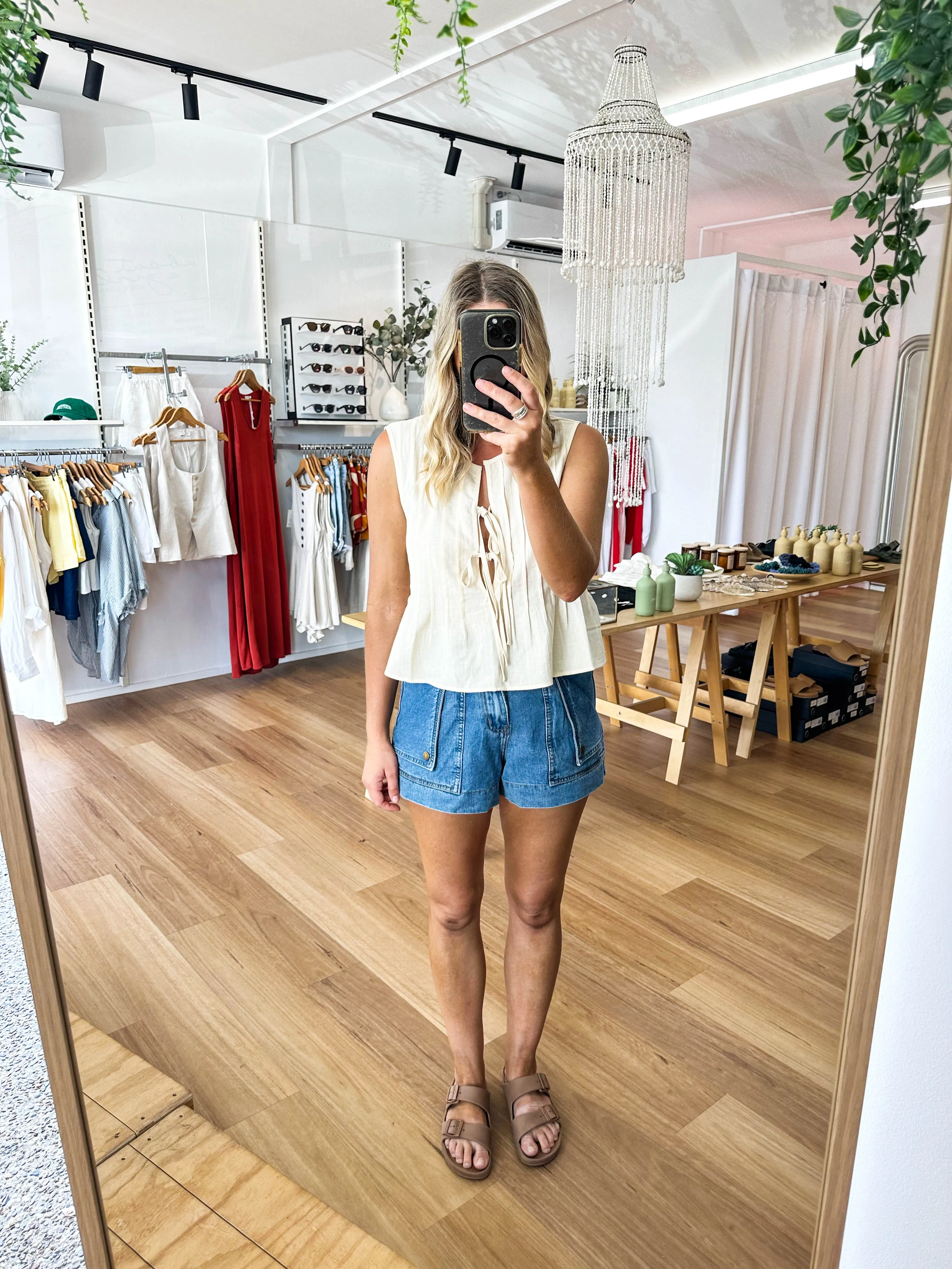 Bobbi Denim Shorts