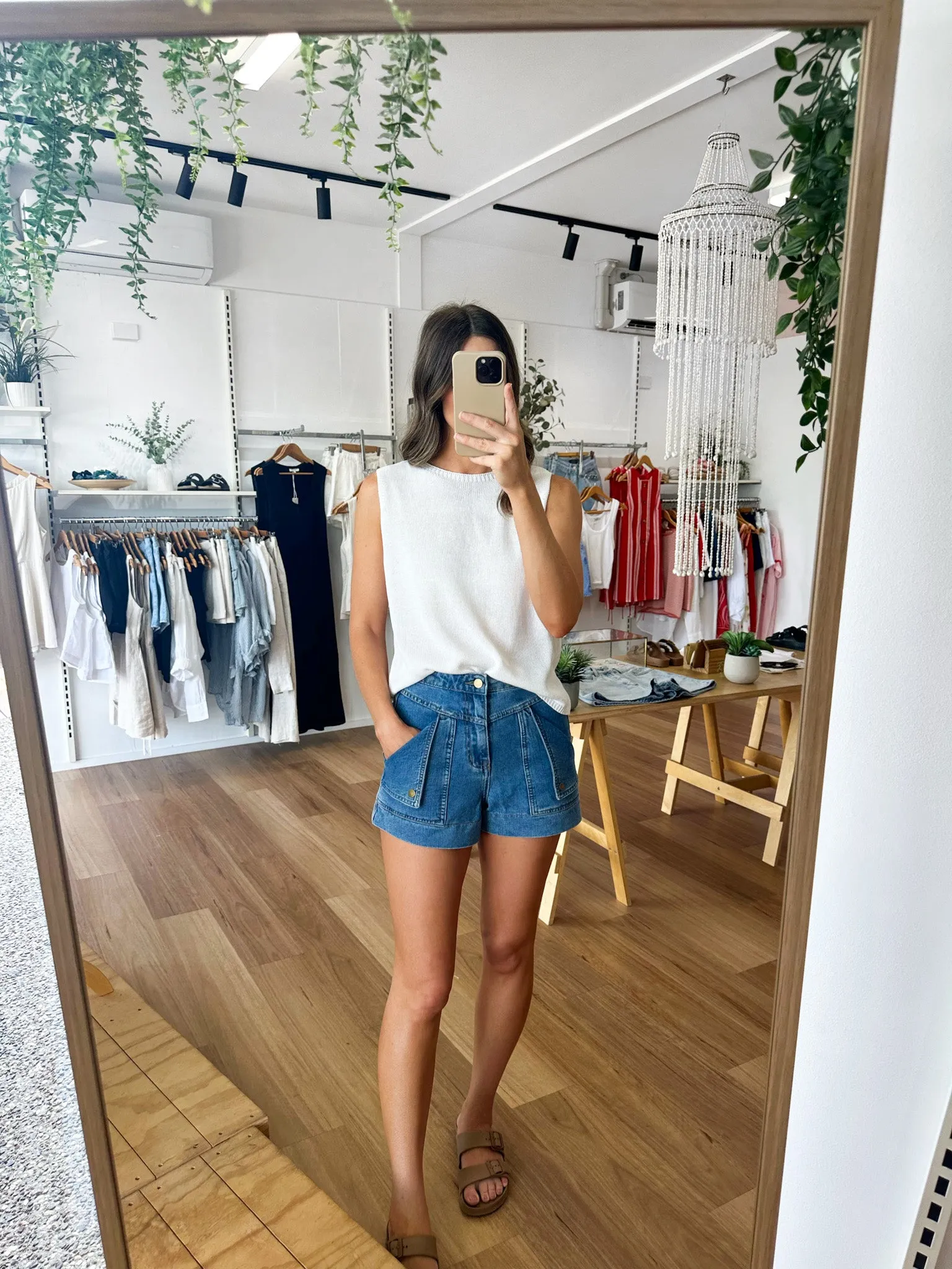 Bobbi Denim Shorts