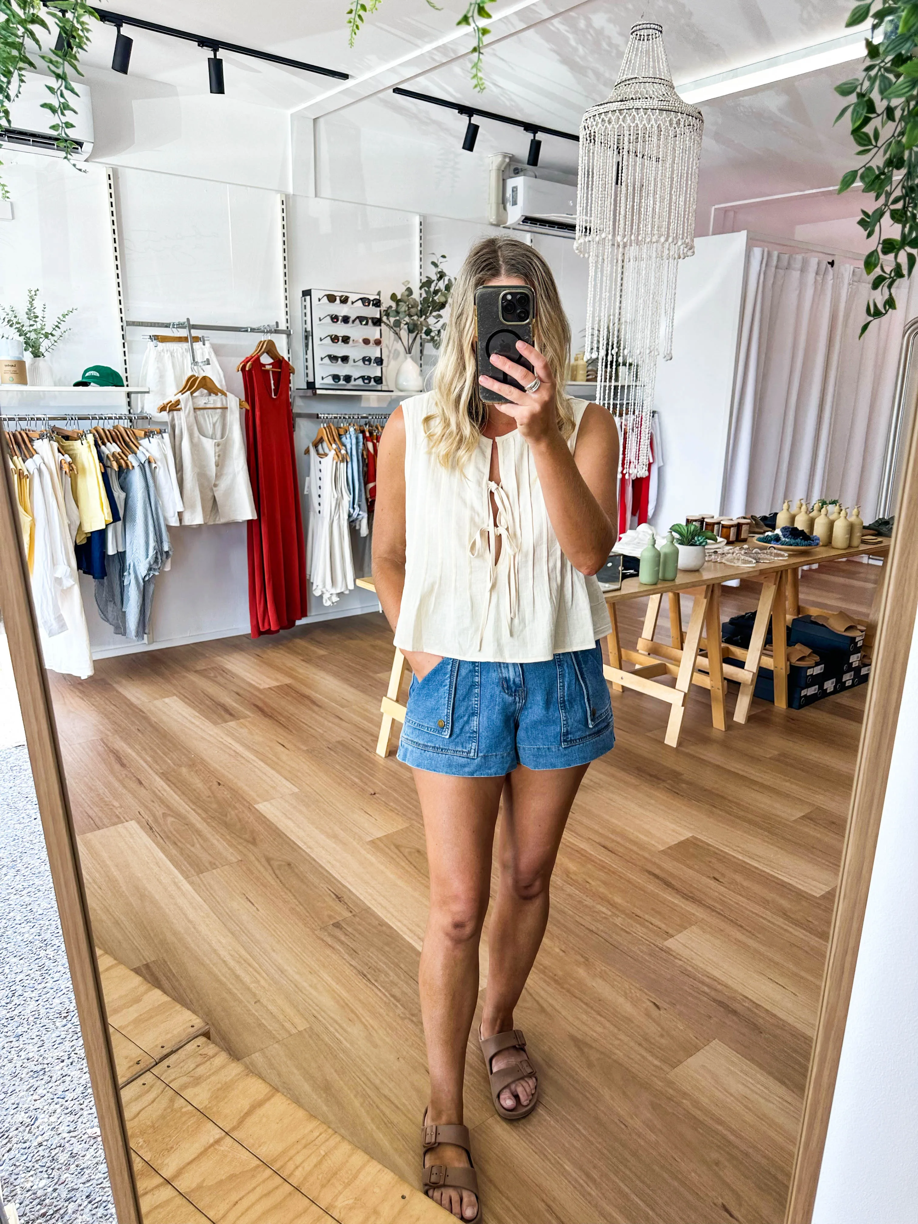 Bobbi Denim Shorts