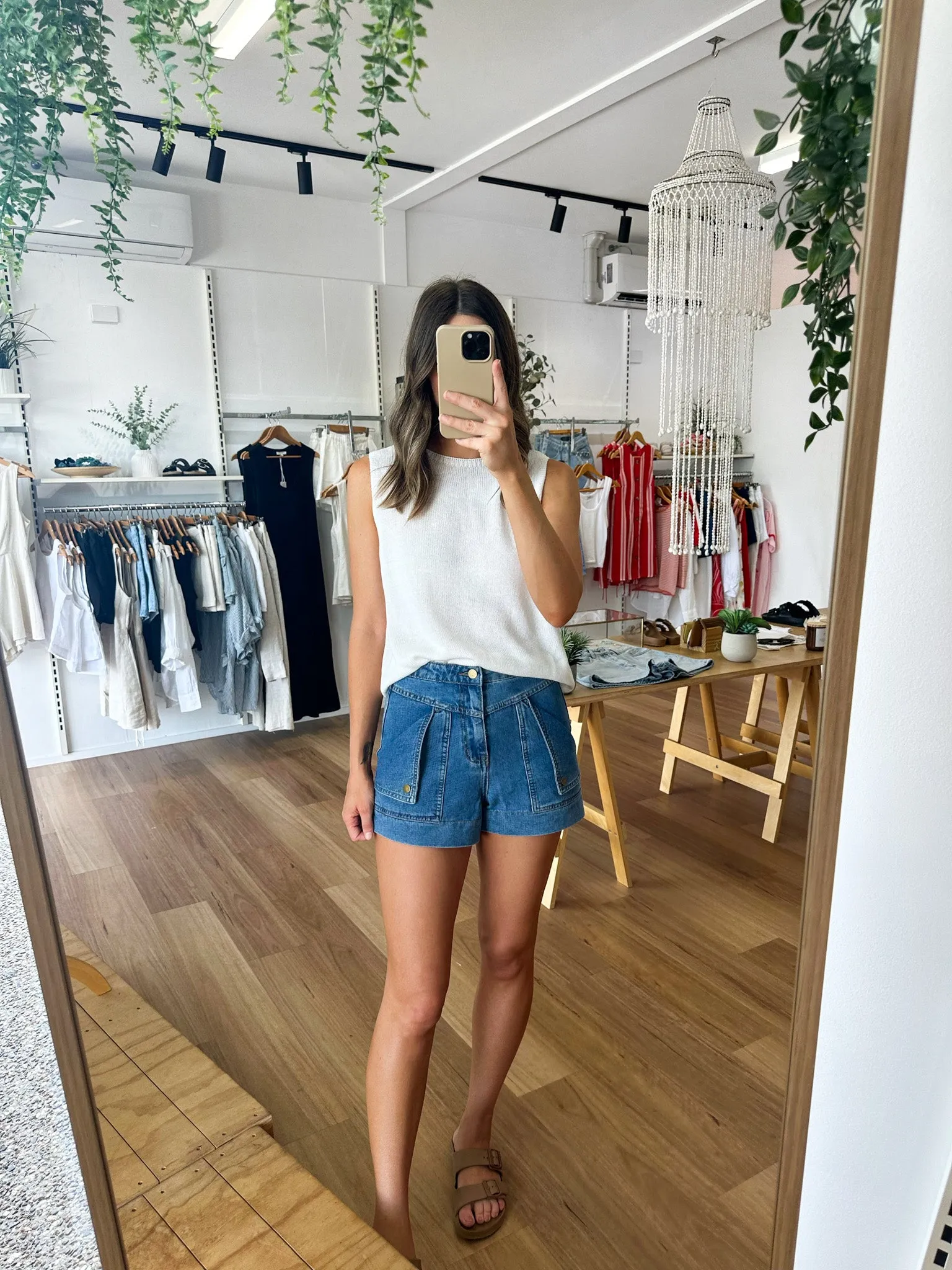 Bobbi Denim Shorts