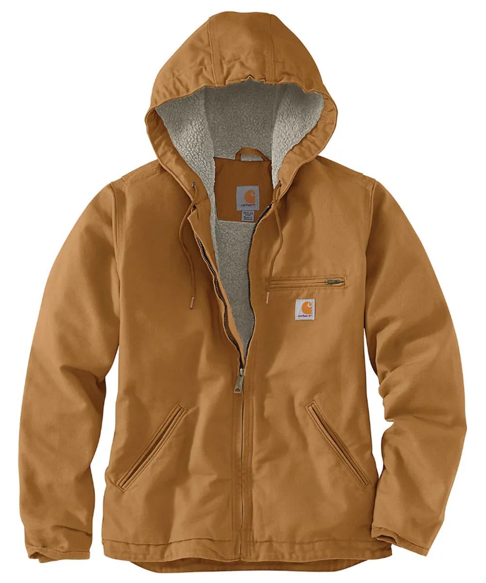 Carhartt Women's Sherpa Lined Sierra Jacket - Carhartt Brown