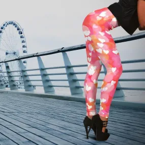 Comfy Colorfull Leggings Hearts 2