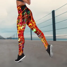 Comfy Vibrant Legging - Graffiti 17