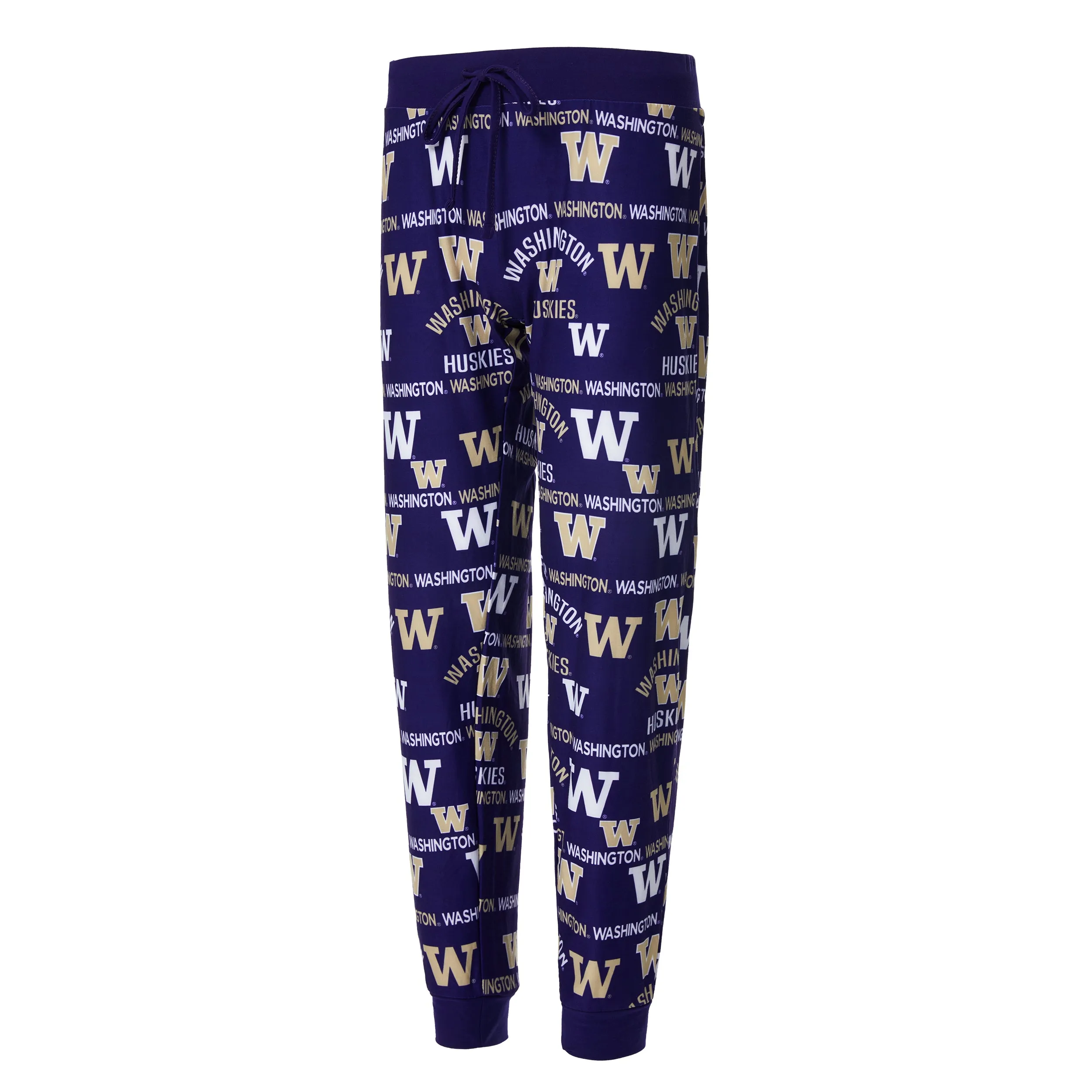 Concepts University of Washington Ladies Knit Cuff Pants