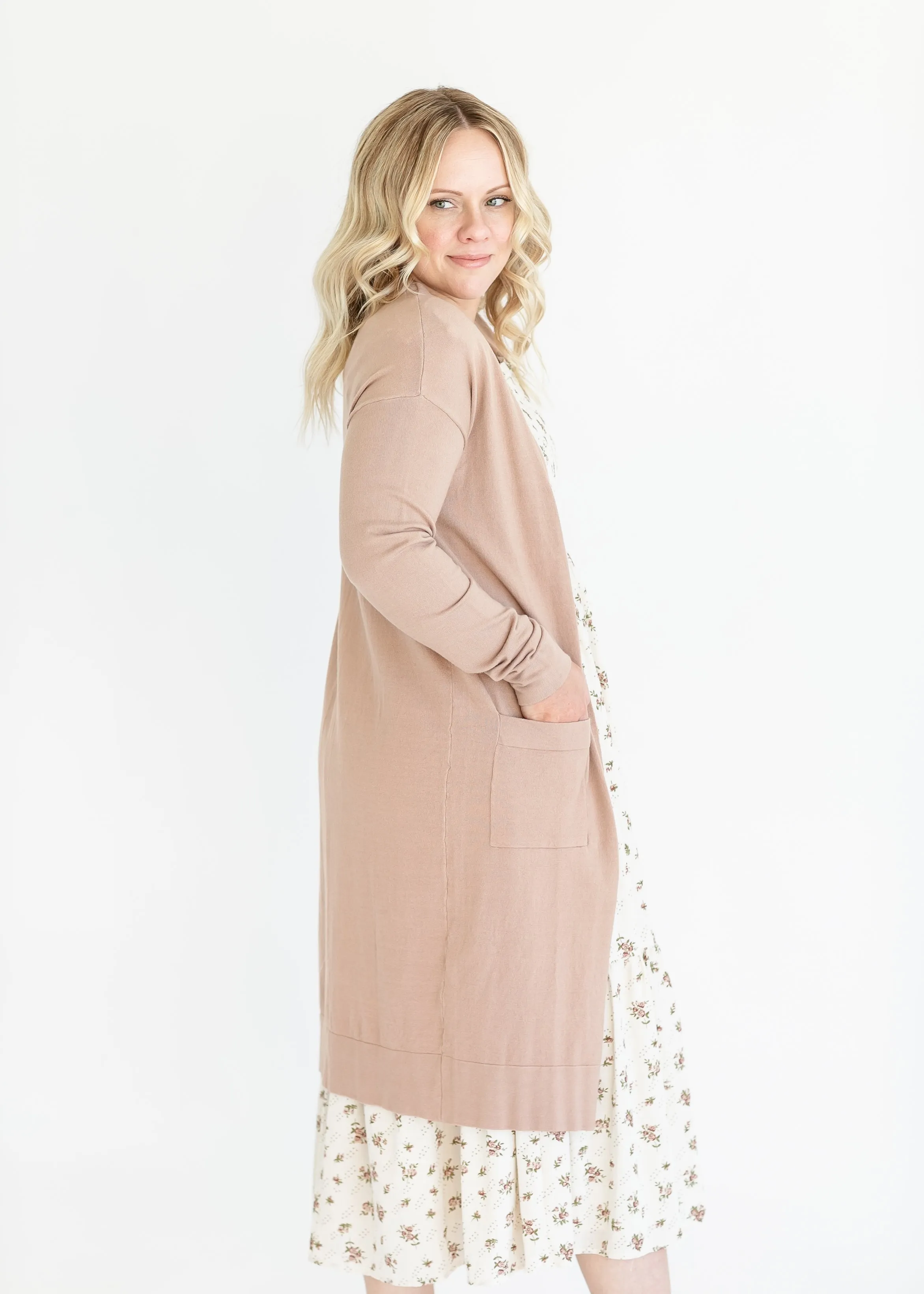 Essential Long   Soft Cardigan - FINAL SALE