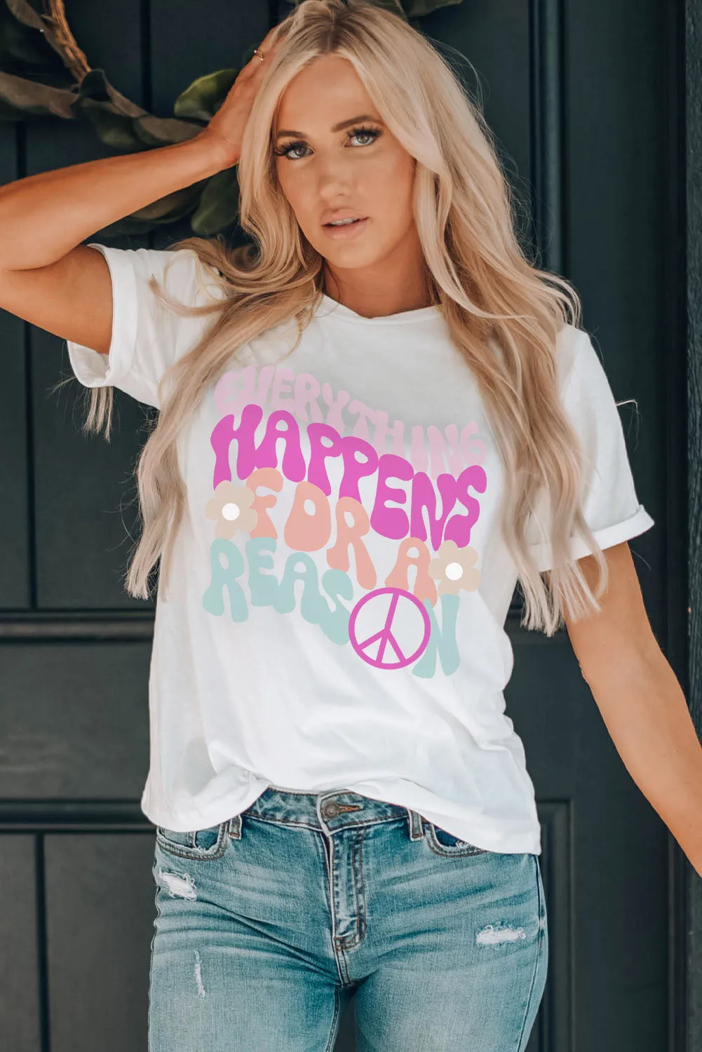 Everything Happens For A Reason Graphic Tee