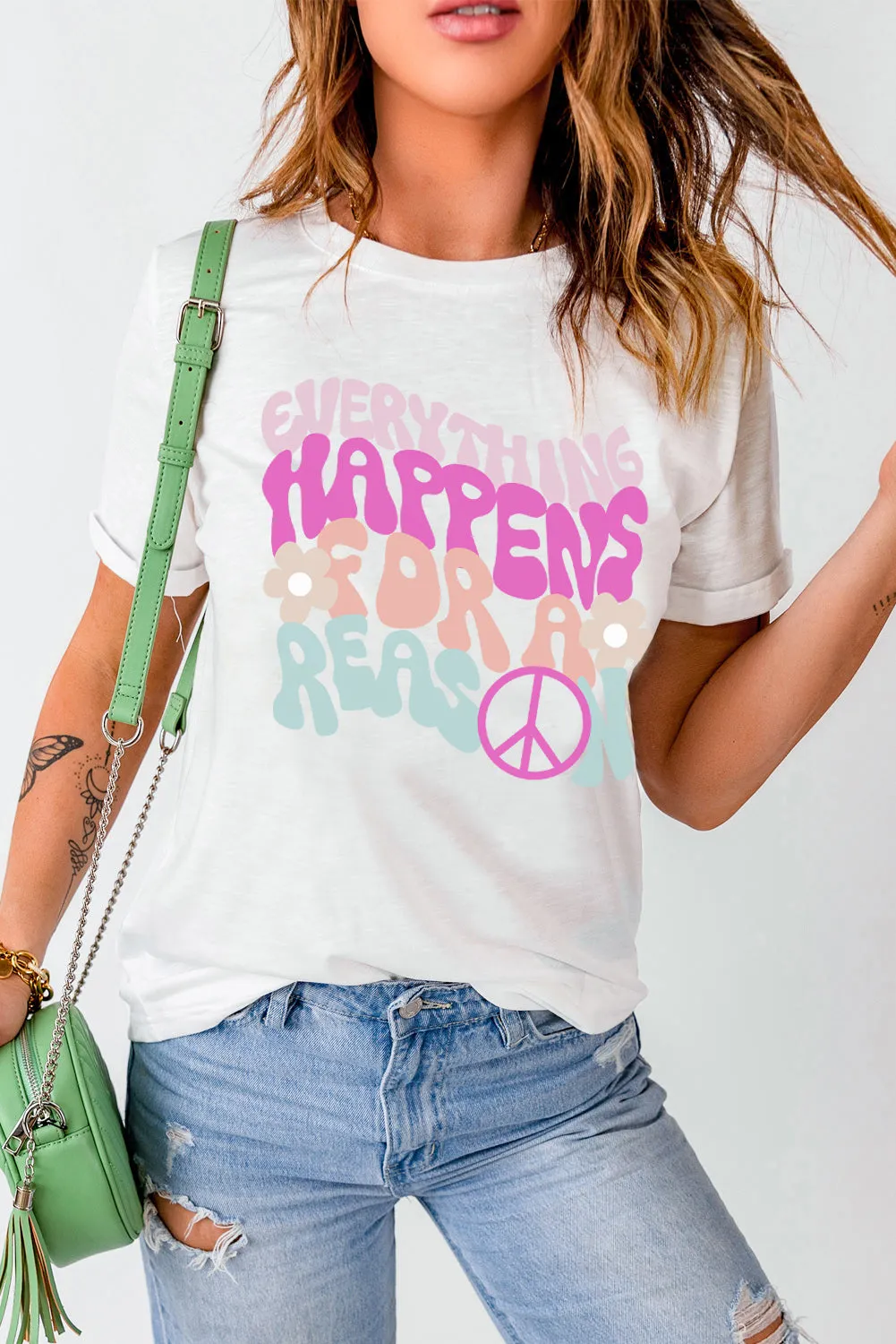 Everything Happens For A Reason Graphic Tee