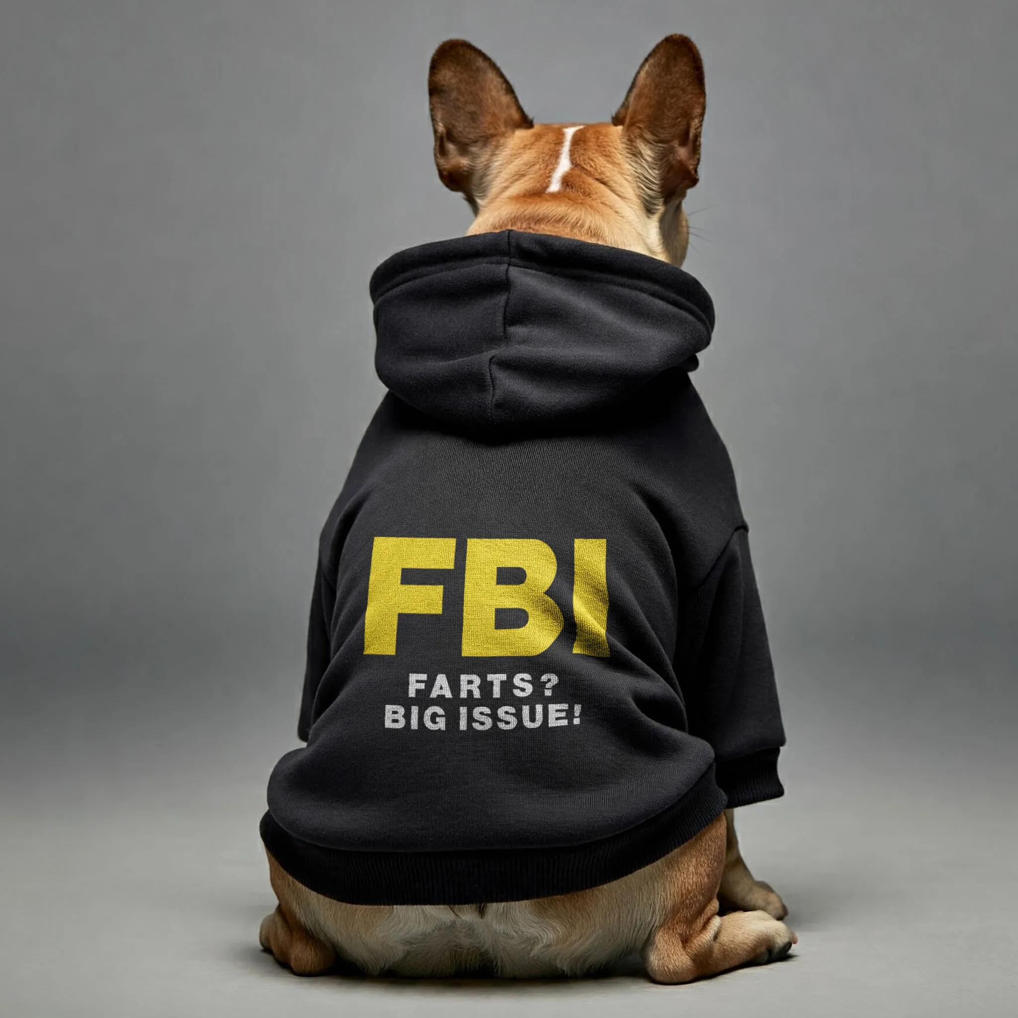 FBI ( Farts? Big Issue! ) - Personalized French Bulldog Hoodies with Funny Quotes – Stylish, Cozy, and Premium 100% Cotton