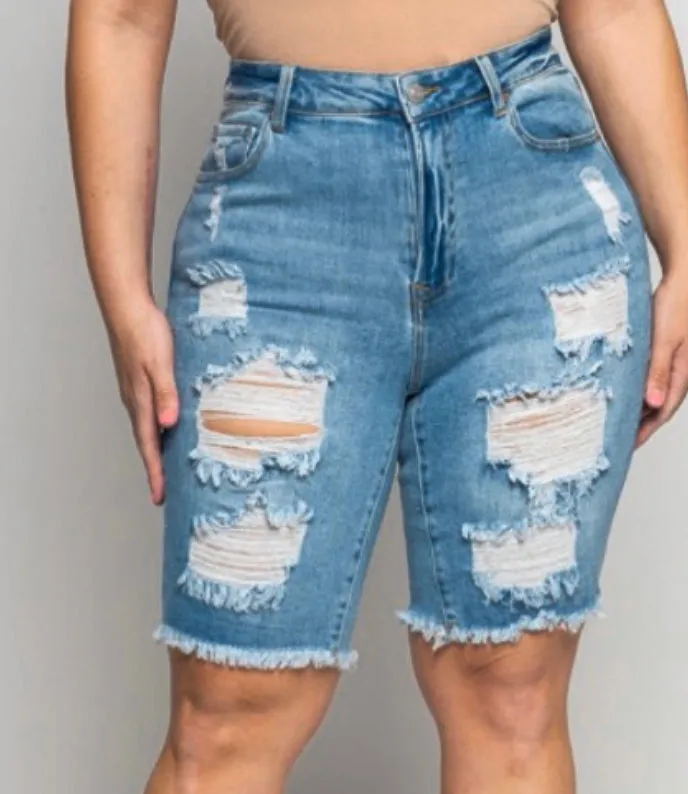 Foxy Lady Denim Shorts