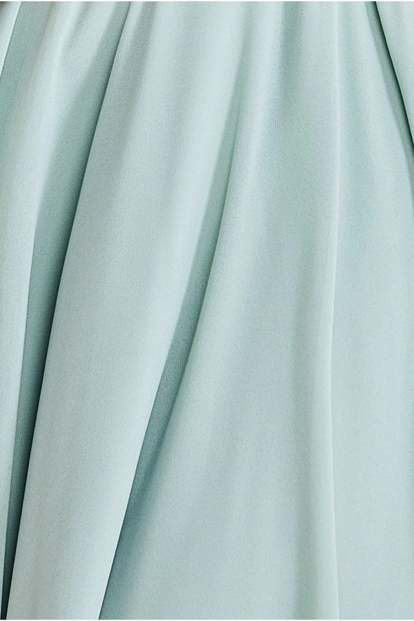 Goddiva Cowl Neck Chiffon Maxi Dress - Sage Green