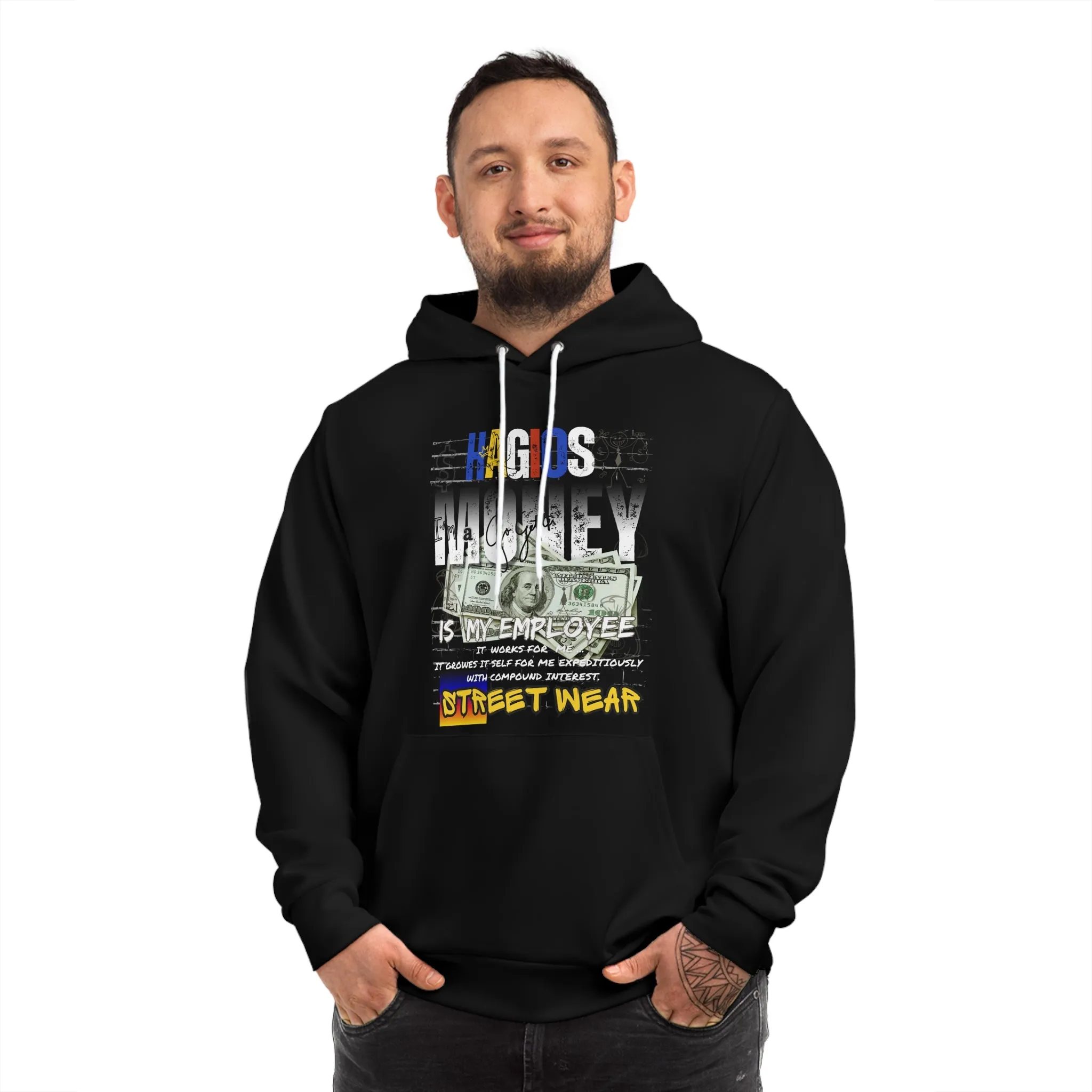 Hagios Street Wear Urban Influence Luxury Go Getter Fashion Hoodie