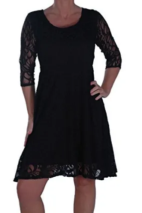 Isla Floral Plus Size Lace Dress