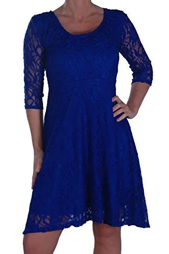 Isla Floral Plus Size Lace Dress