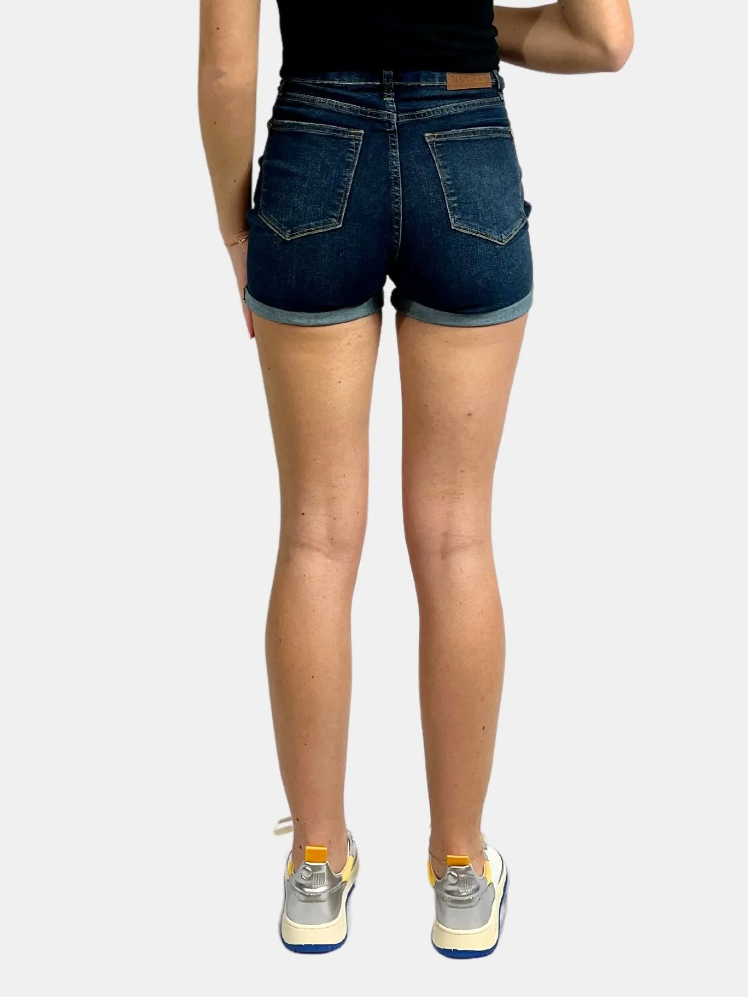 Judy Blue High-Waist Tummy Control Cool Denim Shorts