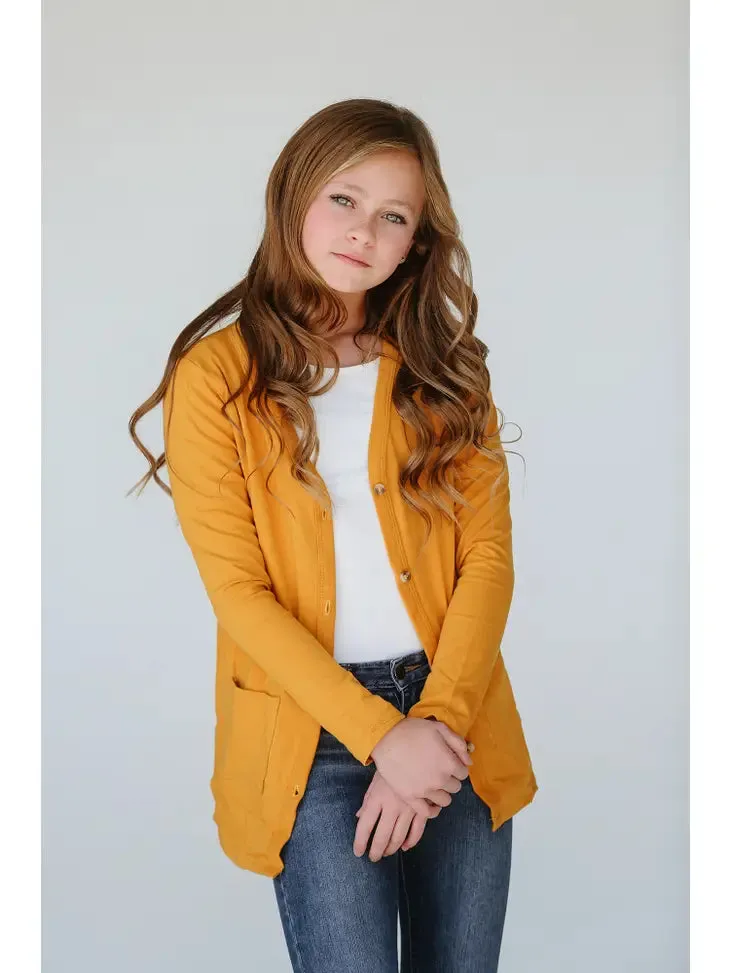 Kids Unisex Knit Cardigan