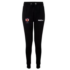 Mc Keever Queens Gaelic Football Fitted Jogger Pants - Womens - Black