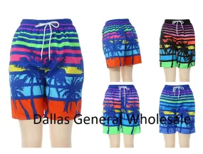 Men Casual Tropical Swim Trunks Wholesale