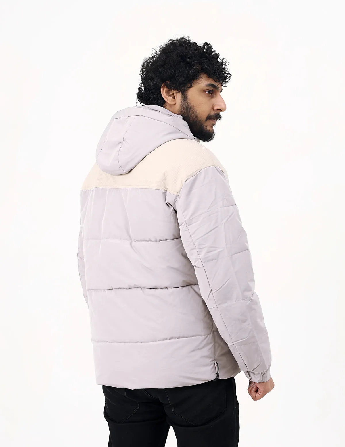 Men's Winter Wear Comfortable Quilted and Puffer Jacket - Texture