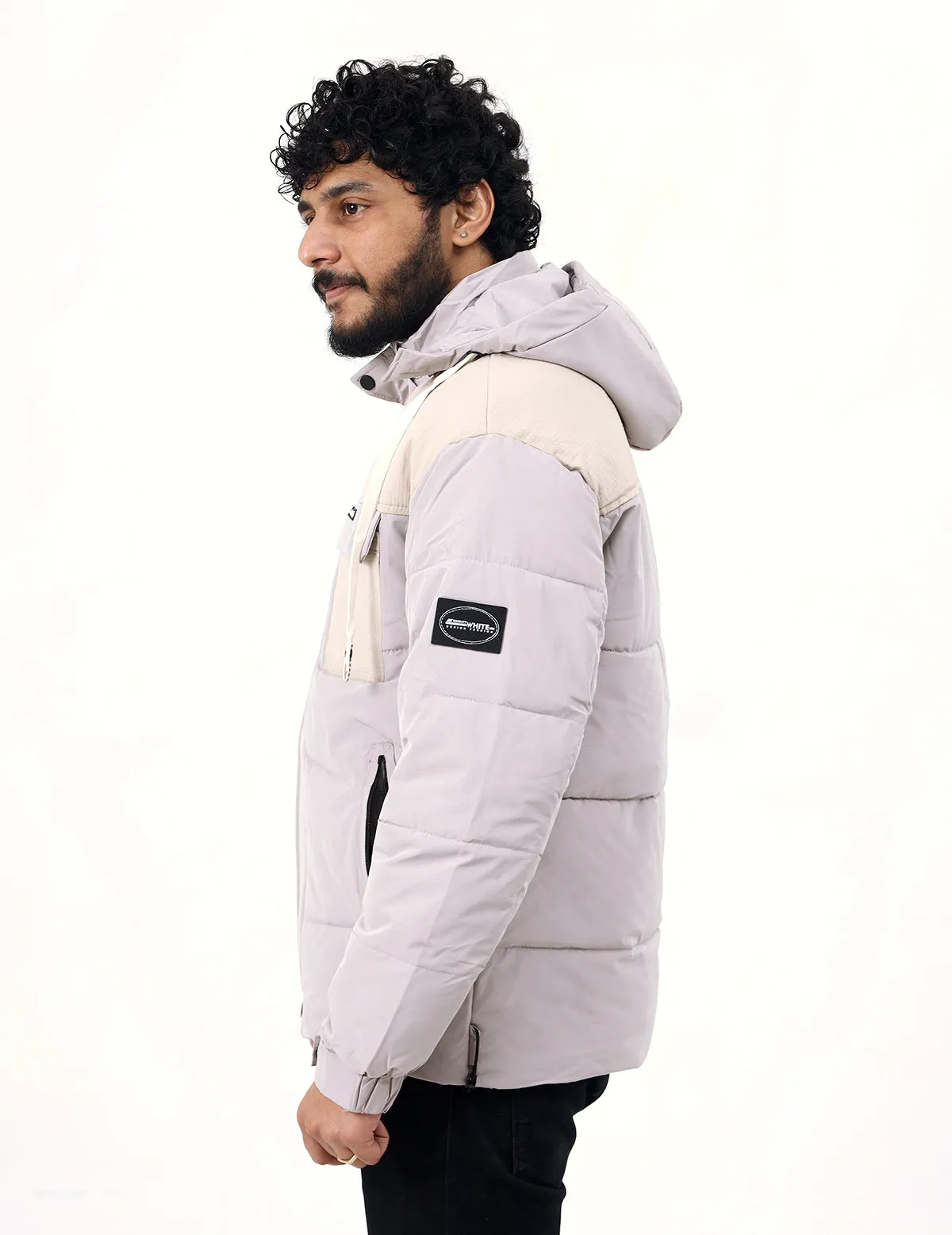 Men's Winter Wear Comfortable Quilted and Puffer Jacket - Texture