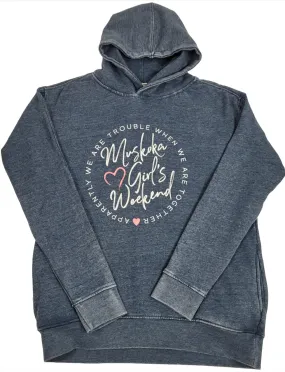 Muskoka Ladies Weekend Sweatshirt-Blue