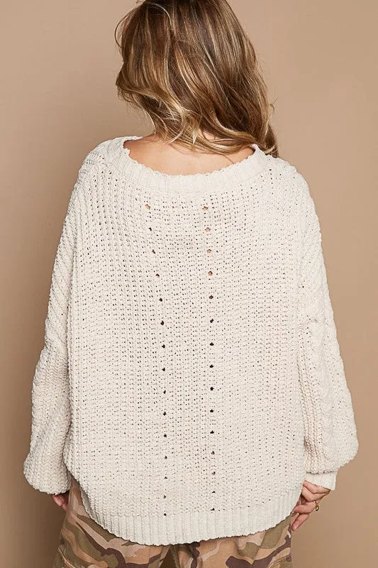 Oxford Chenille Sweater