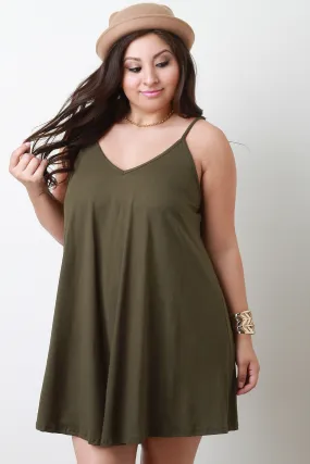 Sleeveless Boxy Shift Dress