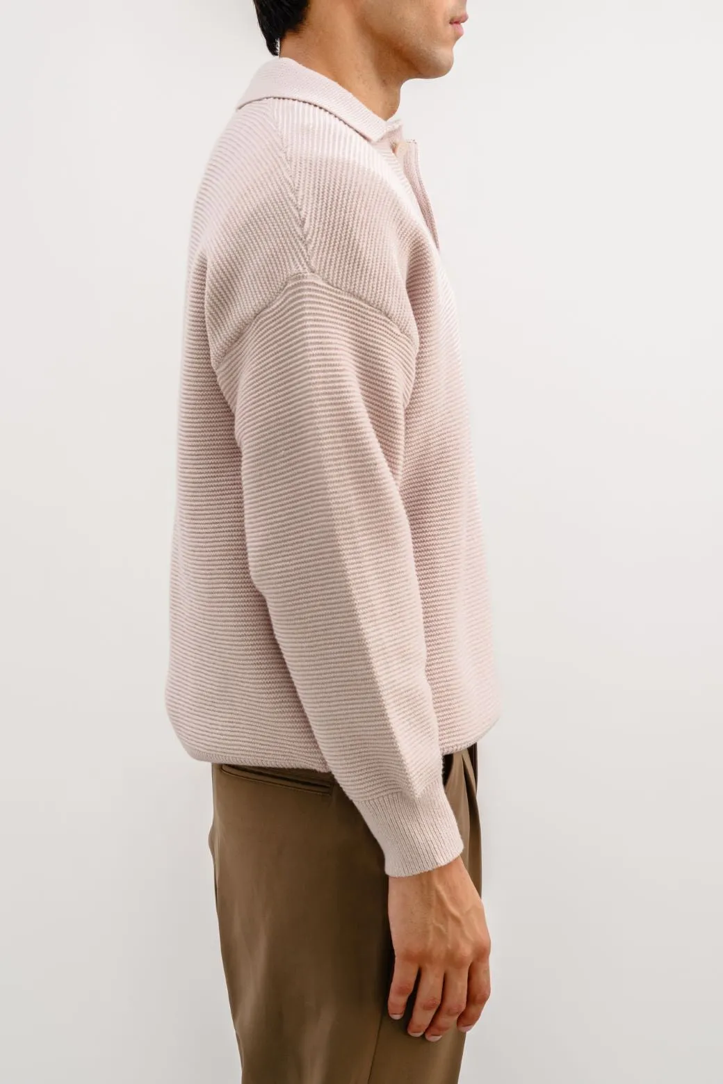 SOFT POLO SWEATER