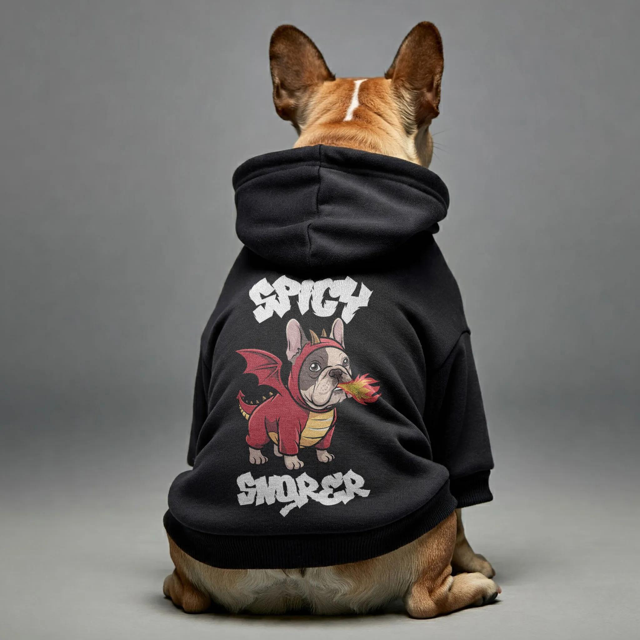 Spicy Snorer - Personalized French Bulldog Hoodies with Funny Quotes – Stylish, Cozy, and Premium 100% Cotton