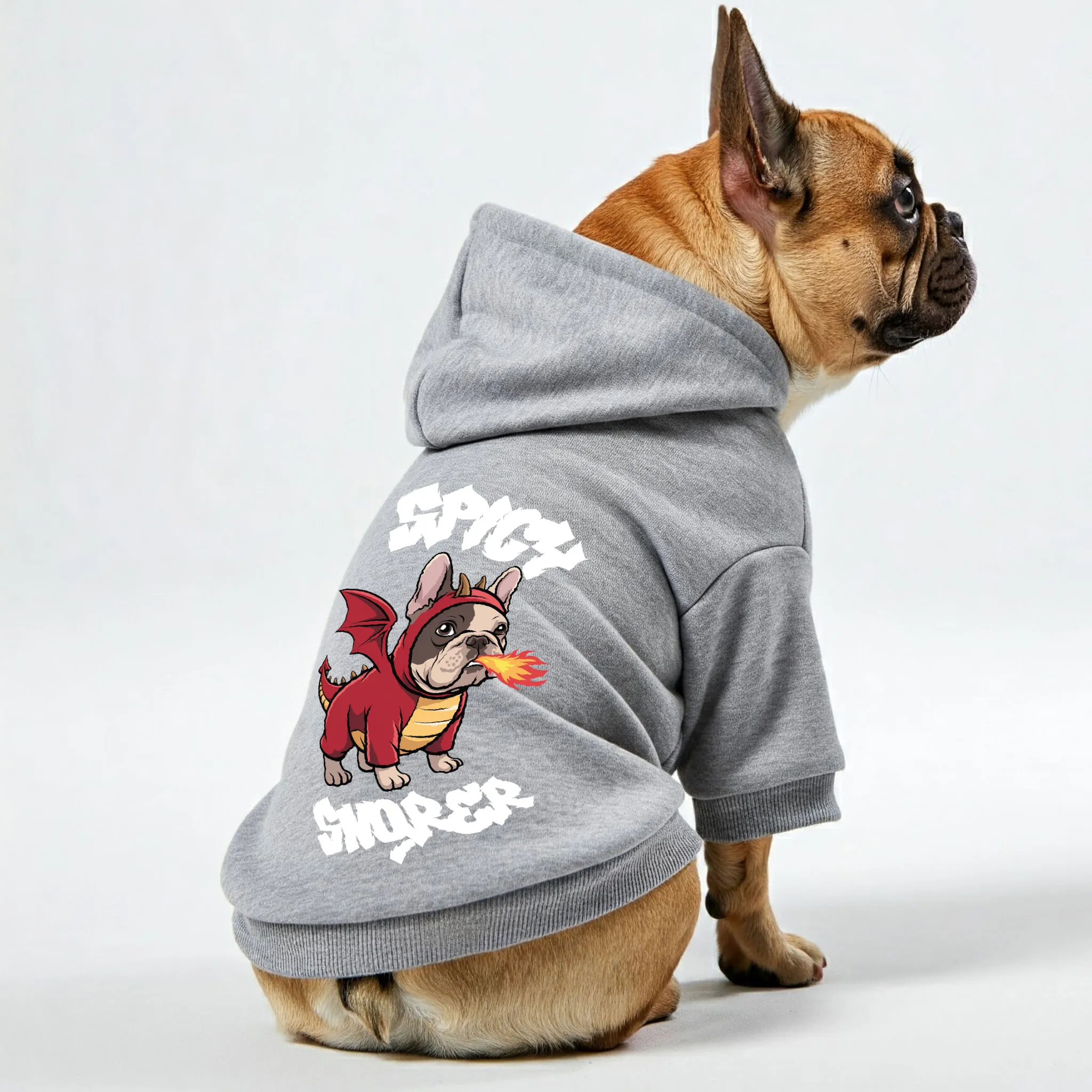 Spicy Snorer - Personalized French Bulldog Hoodies with Funny Quotes – Stylish, Cozy, and Premium 100% Cotton