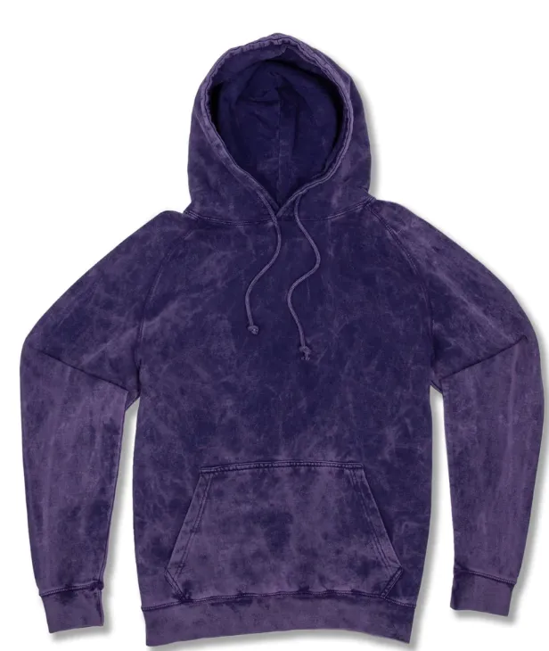 Vintage Washed Hoodie - Cloud Purple