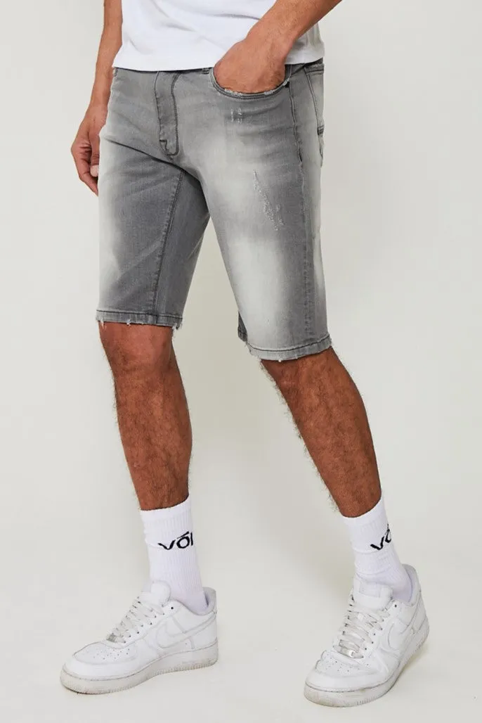 Whitecross Denim Short - Grey