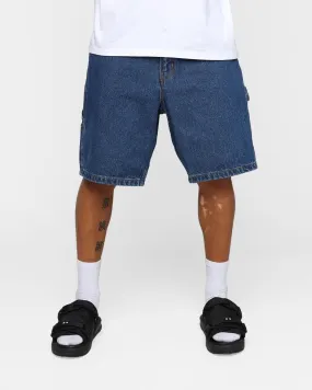 X-Large Denim Painter Shorts Indigo