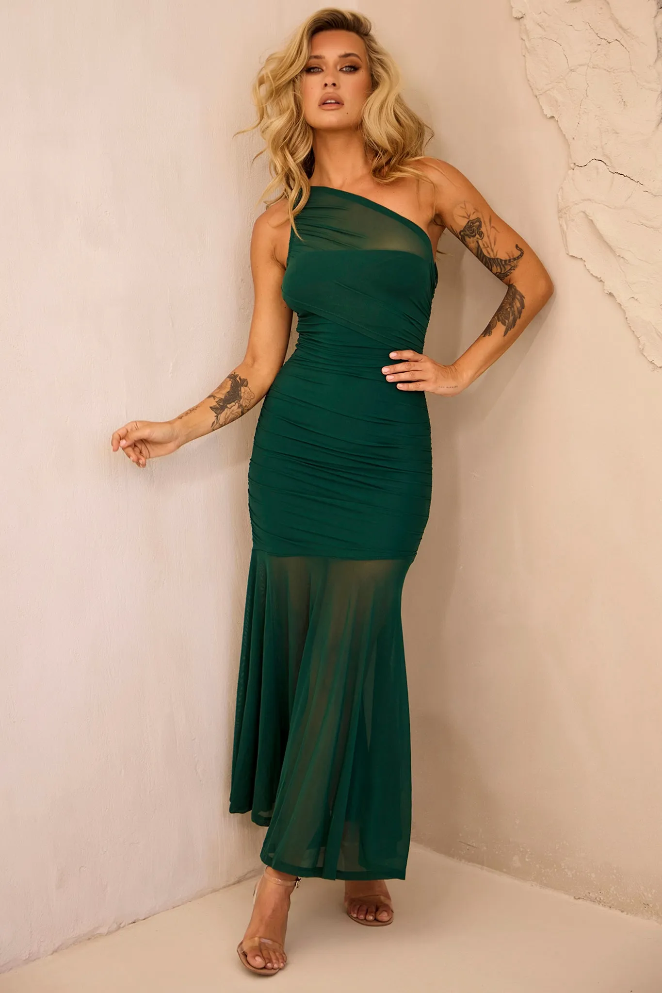 Your Lifestyle Maxi Dress - Forest Green