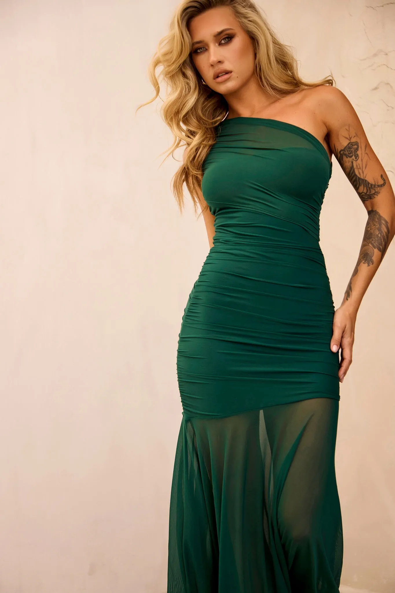 Your Lifestyle Maxi Dress - Forest Green